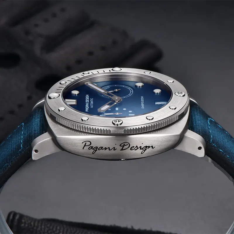 Pagani Design PD-1767 Diver's 200M Automatic Blue Men's Watch